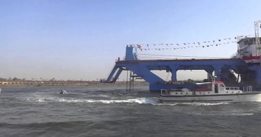 الكراكة مهاب مميش الأكبر فى الشرق الأوسط تصل قناة السويس اليوم.. صور