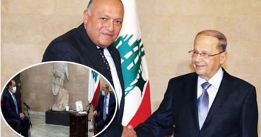 مصر العروبة تواصل دورها الريادى إقليمياً.. دعم إنسانى وتحرك دبلوماسى لدعم لبنان فى أزمته.. وزير الخارجية والأمين العام المساعد يزوران الجامعة العربية لمد يد العون للبنانيين.. ويؤكدان: حريصون على استقرار الدولة