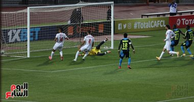 انطلاق مباراة الزمالك وتونجيث السنغالى فى دورى أبطال افريقيا