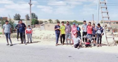 أهالى سيناء يستقبلون شهر رمضان بتزيين الشوارع والدواوين .. صور