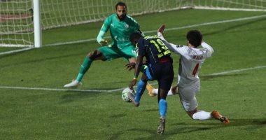 تونجيث السنغالى يسجل أول أهدافه فى شباك الزمالك بالدقيقة 48.. فيديو وصور