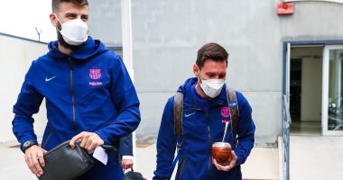 الريال ضد برشلونة .. بعثة البارسا تطير إلى مدريد لخوض الكلاسيكو "فيديو وصور" 