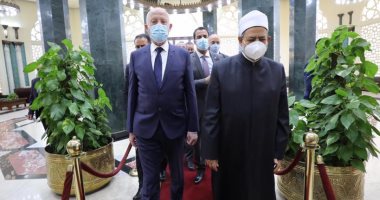 الإمام الأكبر يستقبل الرئيس التونسى قيس سعيد فى رحاب مشيخة الأزهر.. صور