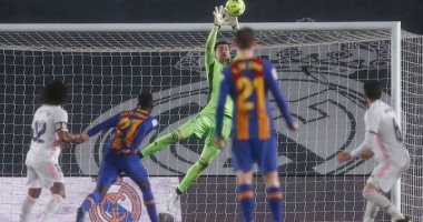 حارس ريال مدريد: "تركنا كل شيء من أجل حصد نقاط الكلاسيكو" 