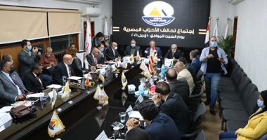 تفاصيل اجتماع تحالف الأحزاب المصرية بمقر إرادة جيل.. الأحزاب تعلن الاصطفاف الوطني خلف القيادة السياسية في قضية سد النهضة..تيسير مطر يشيد بالإعلام..ويؤكد: ثقتنا في السيسي عمياء وإنجازاته في كل شبر بأرض مصر.. صور
