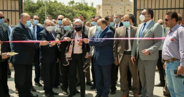 وزراء التنمية المحلية والبيئة والإنتاج الحربي يفتتحون محطة نقل مخلفات المقطم