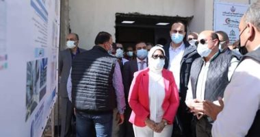 وزيرة الصحة تتابع آخر تطورات إنشاء مستشفى كوم أمبو بتكلفة 408 ملايين جنيه.. صور