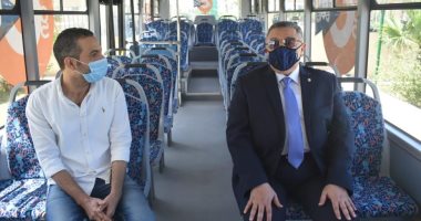تشغيل أول أتوبيس نقل عام يعمل بالكهرباء بمحافظ البحر الأحمر
