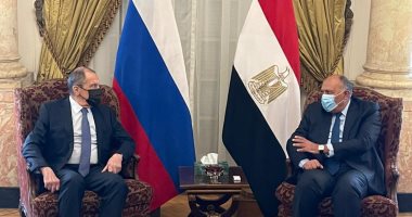 سامح شكرى يستقبل وزير خارجية روسيا ومؤتمر صحفى مشترك بعد قليل 