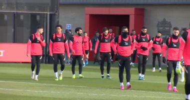تدريبات من حديد للاعبى ليفربول بمشاركة صلاح قبل موقعة ريال مدريد غداً.. فيديو