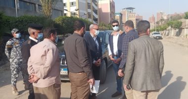 جولة تفقدية لمحافظ القليوبية لمتابعة تنفيذ مشروعات بحى غرب شبرا الخيمة