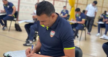 عصام الحضري يخضع لاختبارات الدورة التدريبية (B).. صور
