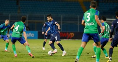 بيراميدز ينهى الشوط الأول متقدما على المقاصة بهدف فاروق.. فيديو