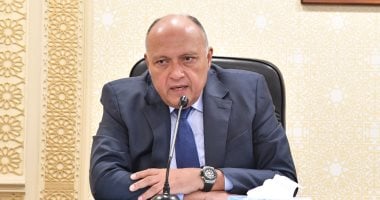 وزير الخارجية: القضية الفلسطينية ستتصدر محادثات الرئيس السيسى ونظيره الفرنسى