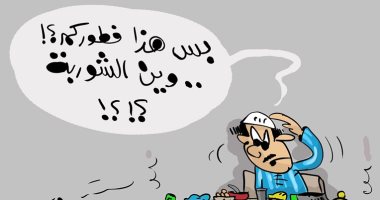 كاريكاتير صحيفة كويتية: شهر رمضان ليس شهر الطعام والشراب فقط