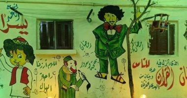 "مصطفى" يشارك صحافة المواطن صور تزيين أحد شوارع الإسكندرية بشخصيات رمضانية
