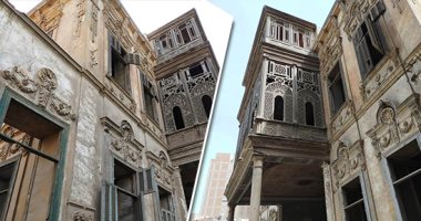 القصر المهجور فى الغربية.. بناه على باشا غنيم وأهداه لزوجته.. تحفة معمارية تسكنها الخفافيش والخارجين عن القانون والمدمنين.. القصر حائر بين" روتين" الأوقاف والآثار.. ومطالب بانقاذه من الانهيار.. صور
