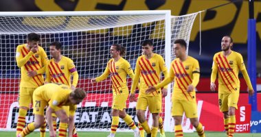 برشلونة بطلا لكأس ملك إسبانيا للمرة 31 فى تاريخه برباعية ضد بيلباو.. فيديو