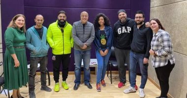 تسجيل تتر مسلسل "الصهبجية" بطولة حجاج عبد العظيم بتوقيع أحمد البرازيلي