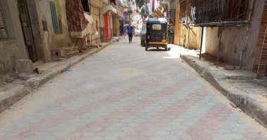 محافظة القاهرة ترصف شوارع 3 مناطق بأحياء الشرابية وروض الفرج وشبرا
