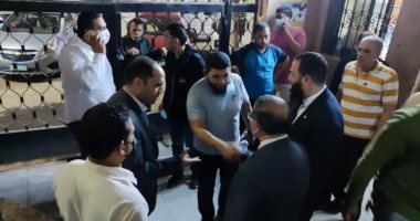 نواب تنسيقية شباب الأحزاب يزورون مصابى حادث قطار طوخ