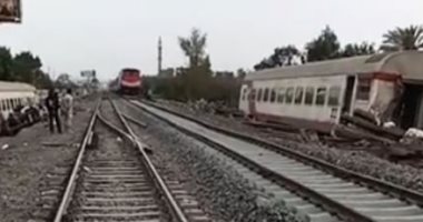 بث مباشر.. عودة حركة القطارات بموقع حادث قطار طوخ