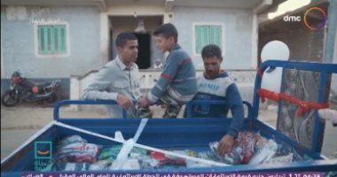 أبرز قضية.. برنامج حياة كريمة يهدى عم محمد تروسيكل وبضائع
