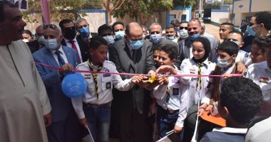 محافظ أسيوط يفتتح توسعات مدرستى نزة قرار الابتدائية وبنى رافع الإعدادية الثانوية