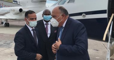 "شكرى" يصل كينشاسا برسالة من الرئيس السيسى لرئيس الكونغو حول سد النهضة