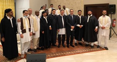 رئيس الحكومة الليبية يقيم مأدبة إفطار لرئيس الوزراء والوفد المرافق