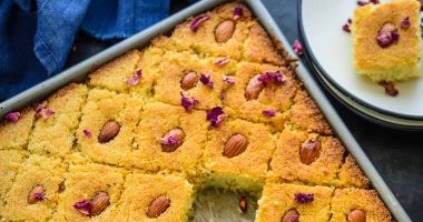 طريقة عمل البسبوسة الفورية سريعة التحضير 