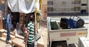 حملة موسعة لإزالة الإشغالات بالأحياء والوحدات المحلية فى الإسماعيلية.. صور