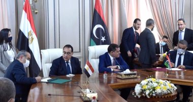 الحكومة تبحث علاقات التعاون المشترك فى مجال الطيران المدنى مع الأشقاء الليبيين