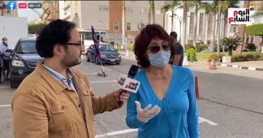 نبيلة عبيد لـ تليفزيون اليوم السابع: حصلت على اللقاح الصينى المضاد لكورونا