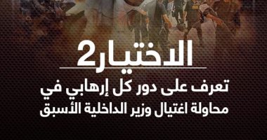 الاختيار2.. تعرف على دور كل إرهابى فى محاولة اغتيال وزير الداخلية الأسبق