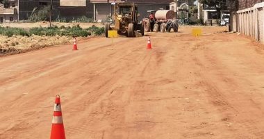 تنفيذ 90% من أعمال محور مرورى لربط طريق ميت أبوعلى بالزقازيق 