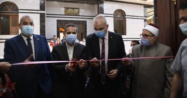 محافظ الغربية يفتتح مسجد الفتح بالسنطة عقب تطويره