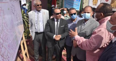 محافظ أسيوط يفتتح مشروع إحلال وتجديد خطوط صرف صحى غرب بتكلفة 23 مليون جنيه