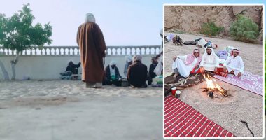 "تقاليد إحياء ليالى رمضان" تراث يحافظ عليه شباب سيناء.. الطعام البسيط يتوافد من البيوت لإفطار جماعى يؤلف بين الجميع بالمجالس والزوايا.. و"الرحمة" الوجبة التقليدية للصائم..والشاى والقهوة رفيق المسنين فى سهراتهم