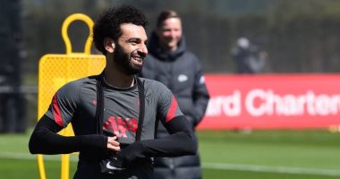 محمد صلاح يبدأ الاستعداد مع ليفربول لمواجهة نيوكاسل بالدوري الإنجليزي.. صور