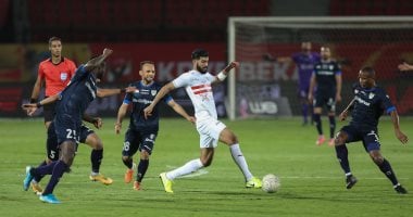 الزمالك يحكم قبضته على قمة الدورى بهدفين فى الإنتاج الحربي