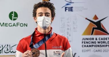 محمد السيد يتأهل إلى أولمبياد طوكيو لسيف المبارزة بعد إحراز ذهبية أفريقيا 