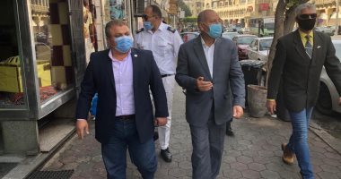 حملات لرفع الإشغالات بشوارع مصر الجديدة استجابة لـ"اليوم السابع".. صور