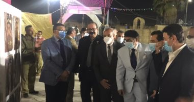 افتتاح مهرجان ليالى رمضان الثقافية والفنية بسور القاهرة الشمالى.. صور