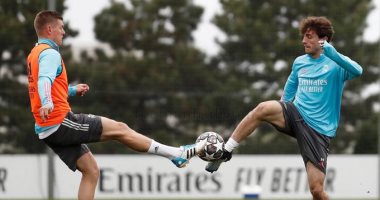 عودة كروس إلى مران ريال مدريد قبل موقعة تشيلسي بدوري أبطال أوروبا