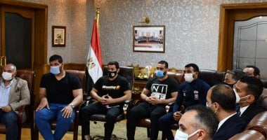 وزير الرياضة يطالب الأولمبية بتوفير احتياجات أبطال المصارعة
