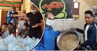 "تكية الخير" نصف قرن فى إطعام الفقراء مجانا.. الابن سار على درب الأب لدعم المساكين طوال العام.. "عابدين": معلمون ومهندسون وأطباء ومقاول متطوعون لله.. ويؤكد: 2000 وجبة يوميا بإجراءات احترازية مشددة.. صور
