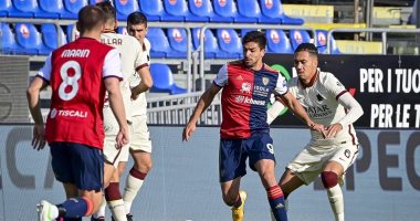 كاليارى يُسقط روما بثلاثية وينعش آماله فى البقاء بالدوري الإيطالي.. فيديو