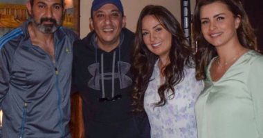 نرمين الفقى فى صورة جديدة من كواليس "ضل راجل" مع ياسر جلال ونور