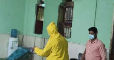 تحرير 89 غرامة لعدم ارتداء الكمامة وتطهير 84 شارع بطهطا فى سوهاج